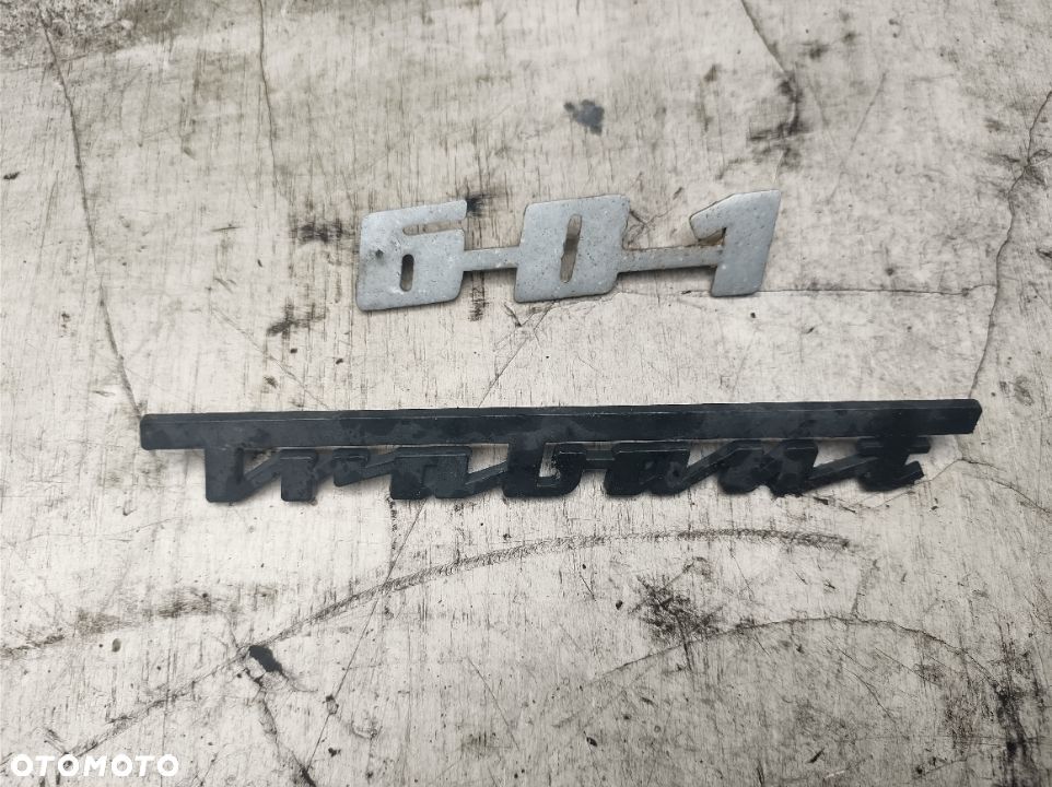 TRABANT 601 emblemat napis logo - 1