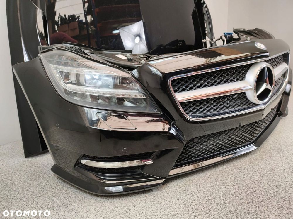 MERCEDES CLS W218 AMG ZDERZAK MASKA CHŁODNICE PAS 197 - 4