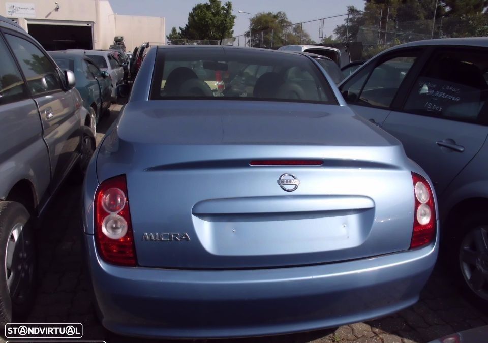 Peças Nissan Micra Descapotável III (K12) 2002 a 2010 - 1