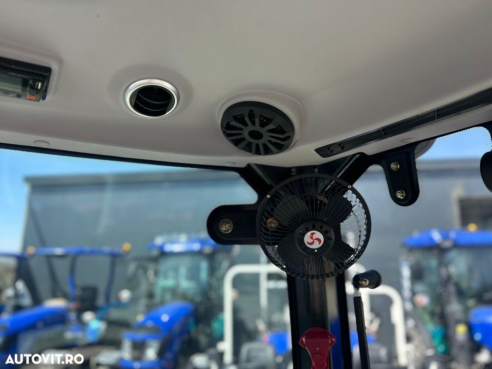 Bizon Tractor Bizon EUROTEK 504 EURO V cu carte RAR + Plug și Freză - 12