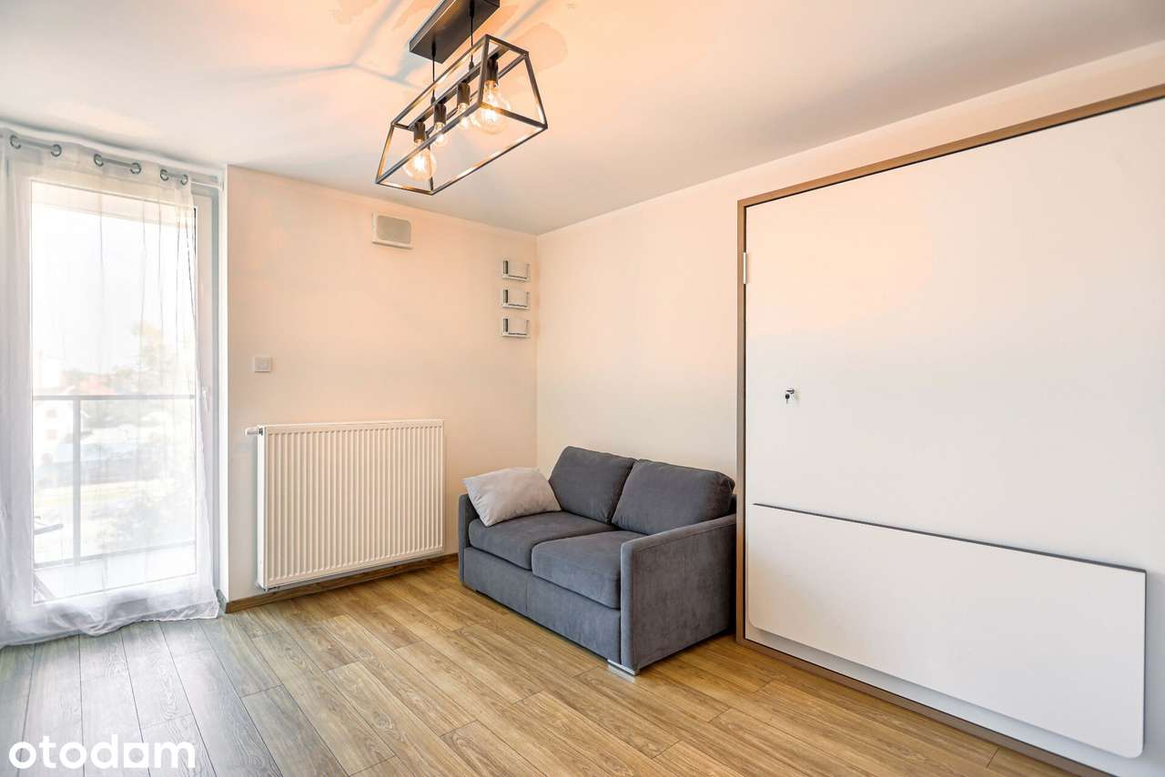 Komfortowe studio na Gocławku, meble, garaż
