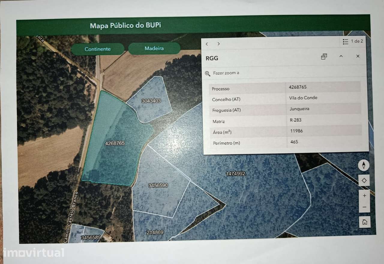Terreno para construção na Junqueira Vila do Conde - Grande imagem: 2/4