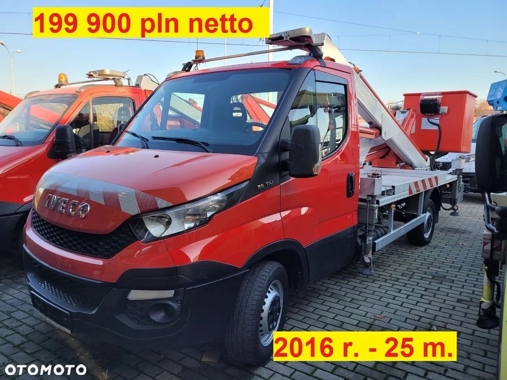 Iveco Daily 35S12 podnośnik koszowy 16 m 17 m 18 m 20 m 21 m - 24