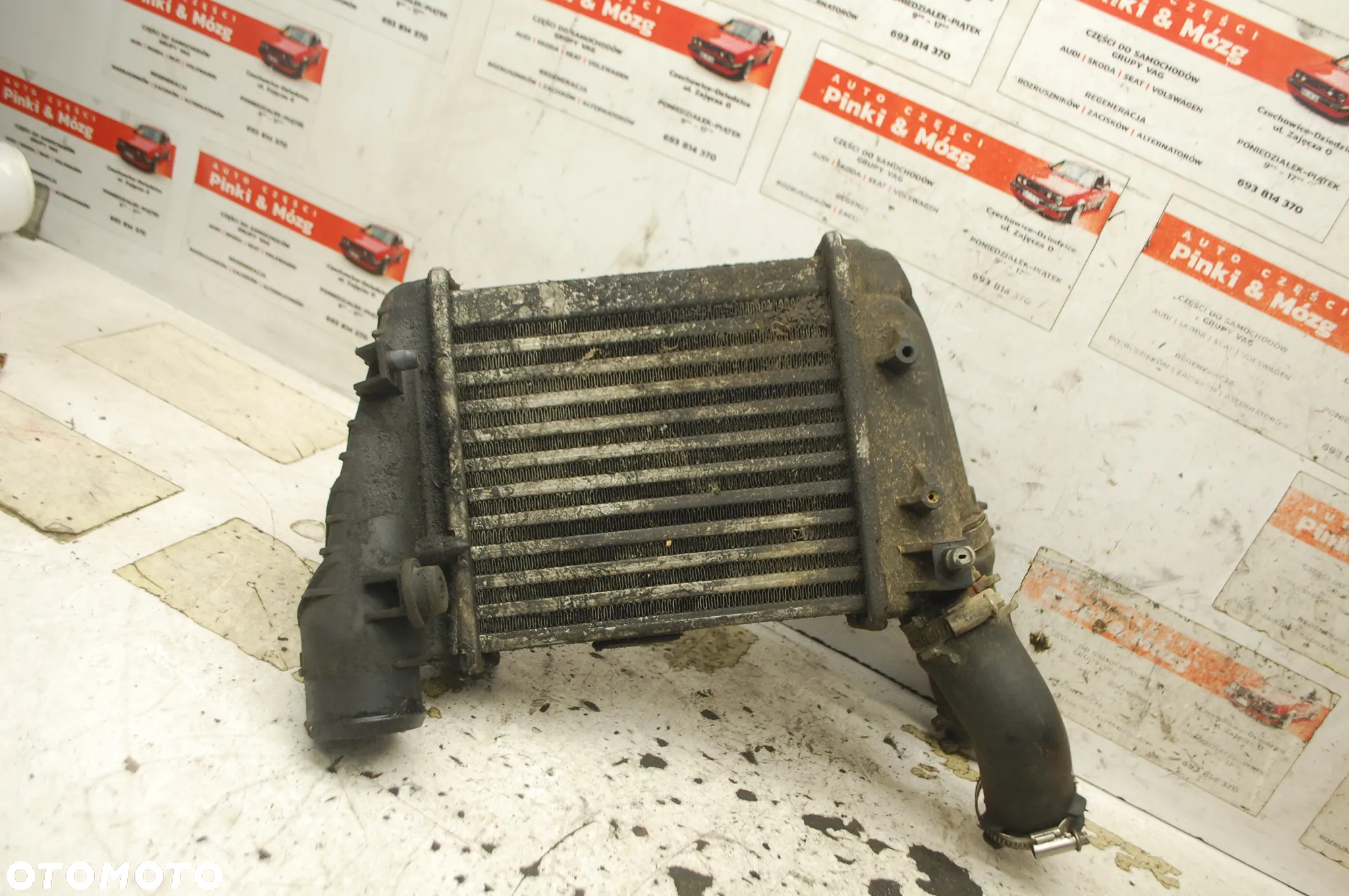 CHŁODNICA INTERCOOLERA LEWA 8E0145806C AUDI A4 B6 B7 2.5 TDI - 9