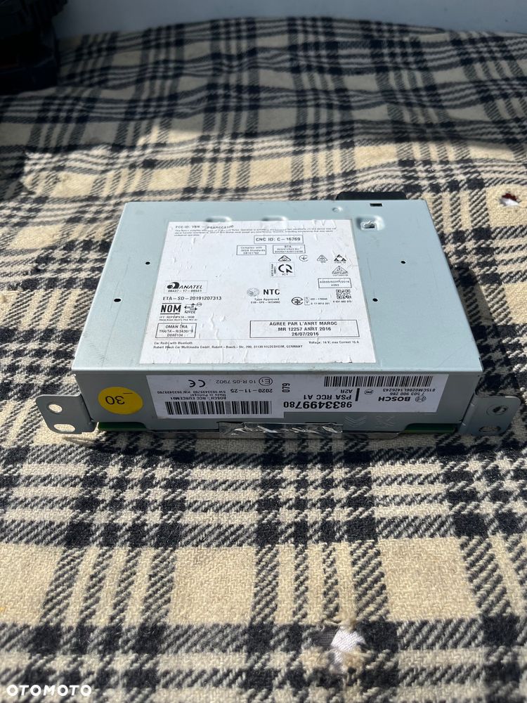 Radio Tuner Nawigacja Peugeot Citroen Opel DS - 4