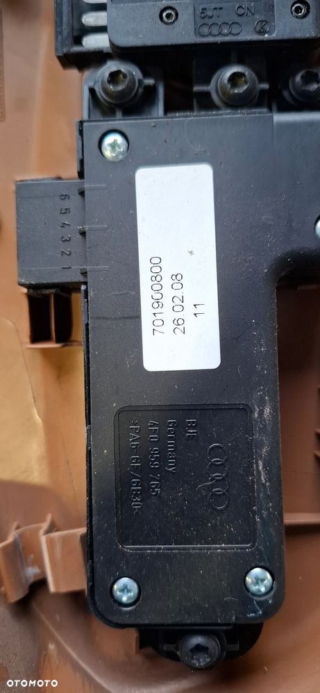 Sterowanie Fotelem Kierowcy  Audi A6 C6 - 3