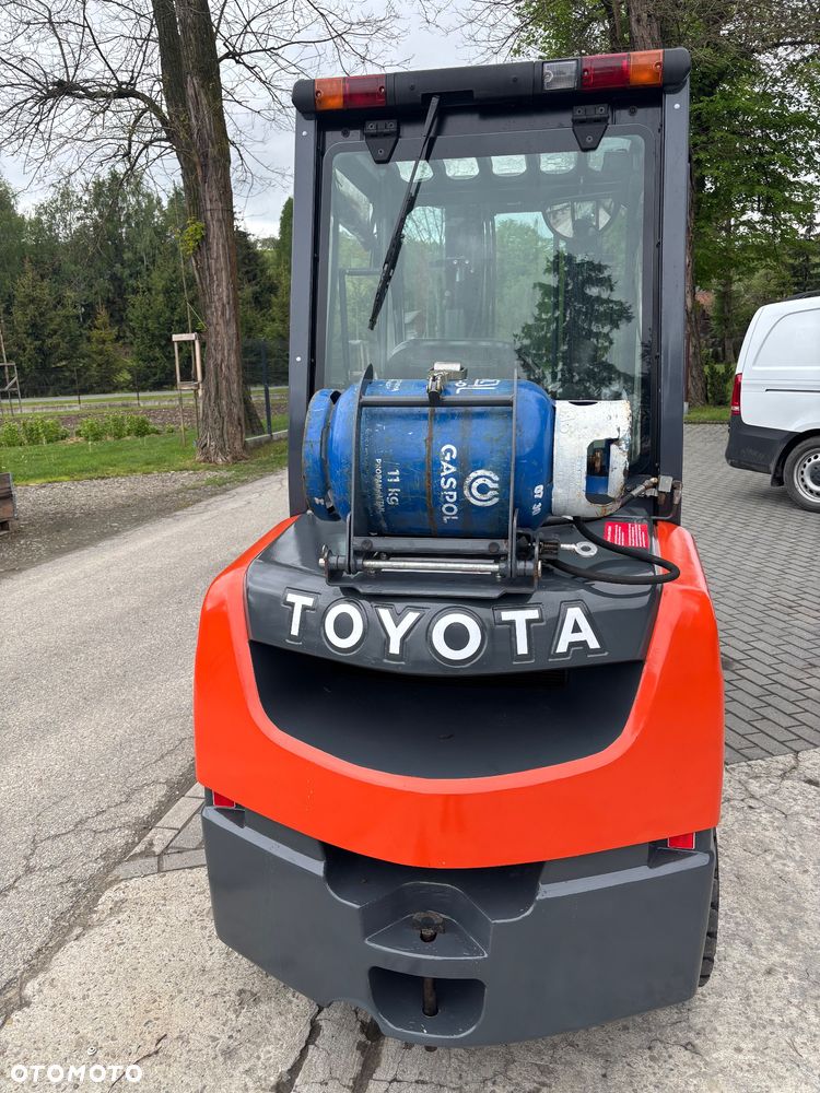 Toyota 8FGJF35 GWARANCJA LPG wolny skok pół KABINA DOSTAWA 57 950 NETTO - 7