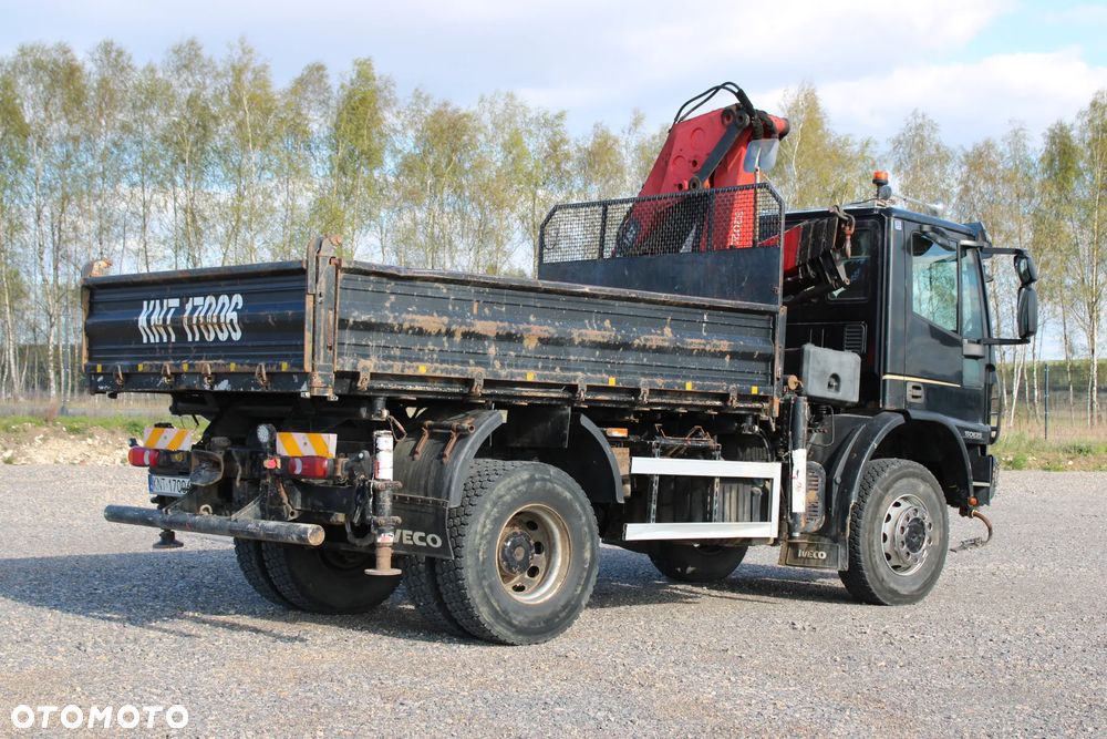 Iveco Eurocargo ML150E25WS Napęd 4x4 Reduktor Blokada Wywrotka Kiper Wywrot HDS Żuraw Dźwig Energetyka - 7