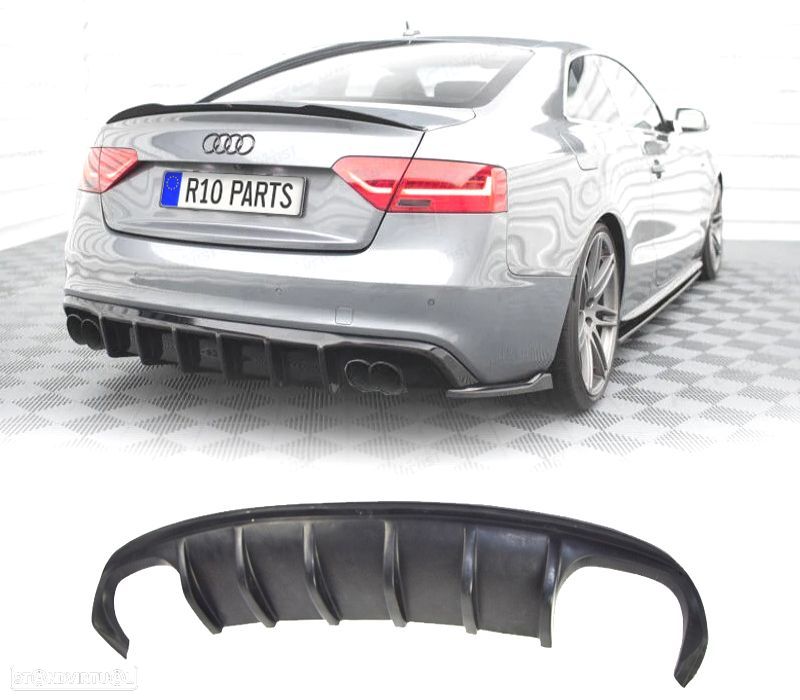 DIFUSOR AUDI A5 B8 8T 12-16 LOOK S LINE - 1