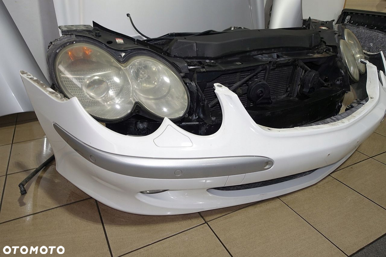 Mercedes R230 SL SL500 przód maska zderzak pas przedni wzmocnienie - 6