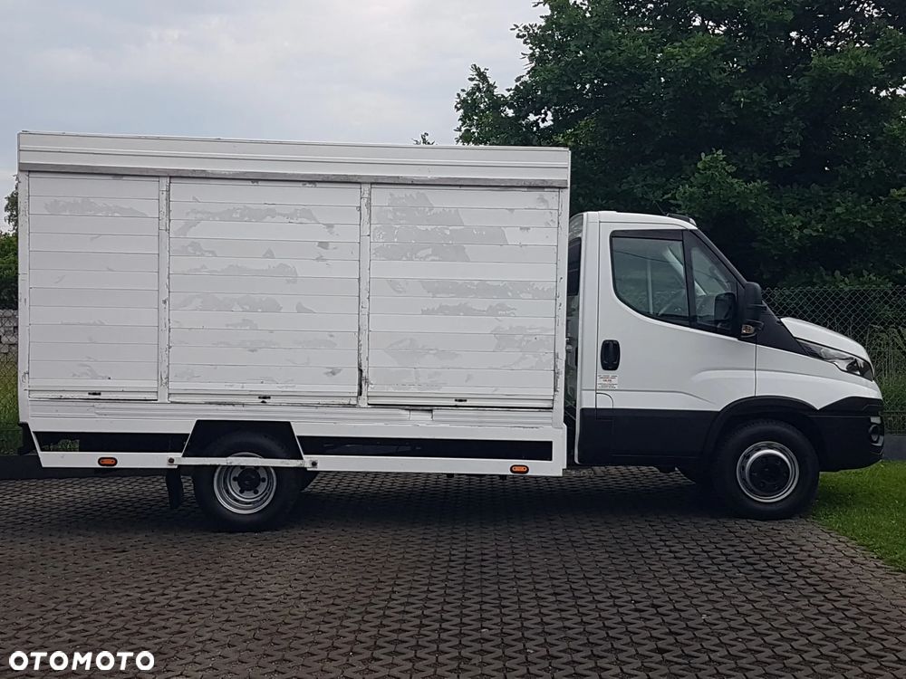Iveco 70C18 KONTENER ROLETY BOK DO TRANSPORTU WODY 3,66x2,21x1,86 KLIMA DMC 7 TON RAMA DO ZABUDOWY - 14