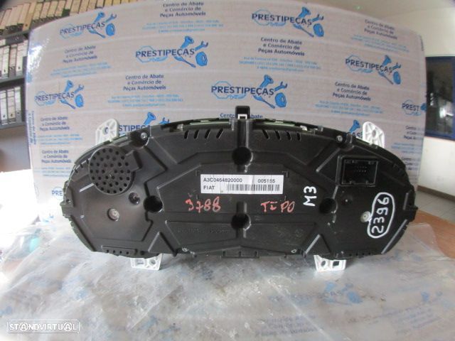 Quadrante A3C0464820000 00521505020 FIAT TIPO 2 FASE 2 2020 1.3JTD 95CV 5P BRANCO KM/H DIGITAL - 2