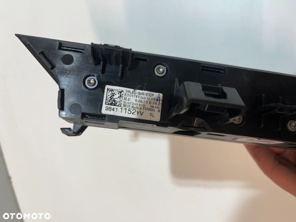 OPEL ASTRA L VI PANEL NAWIEWU KLIMATYZACJI 98411152YV - 3