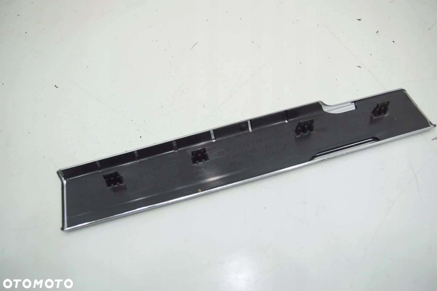 LISTWY PROGOWE CHROM KPL MERCEDES W220 5.5 AMG - 4