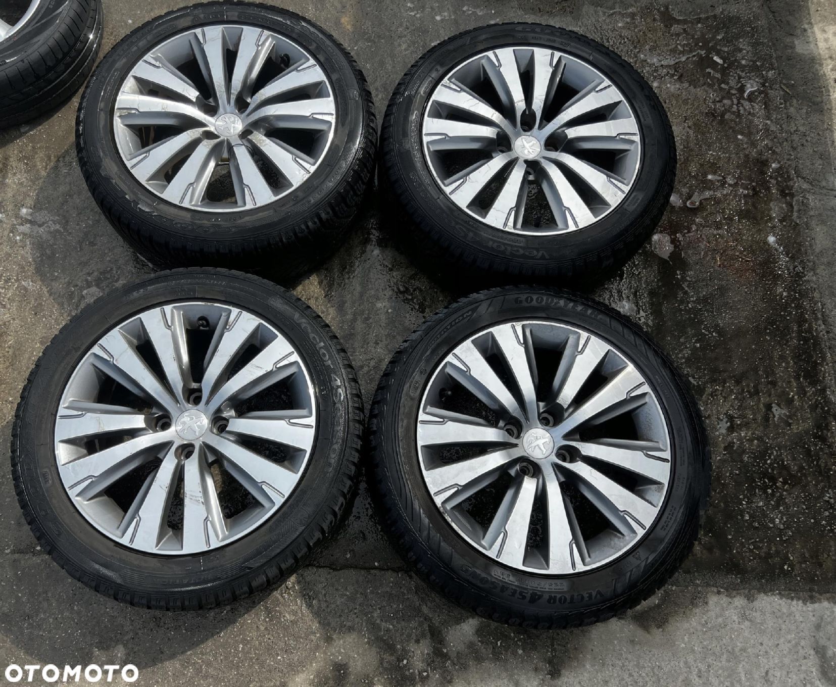 KOŁA FELGI OPONY CAŁOROCZNE PEUGEOT 3008 I T84 225/50 R17 - 1