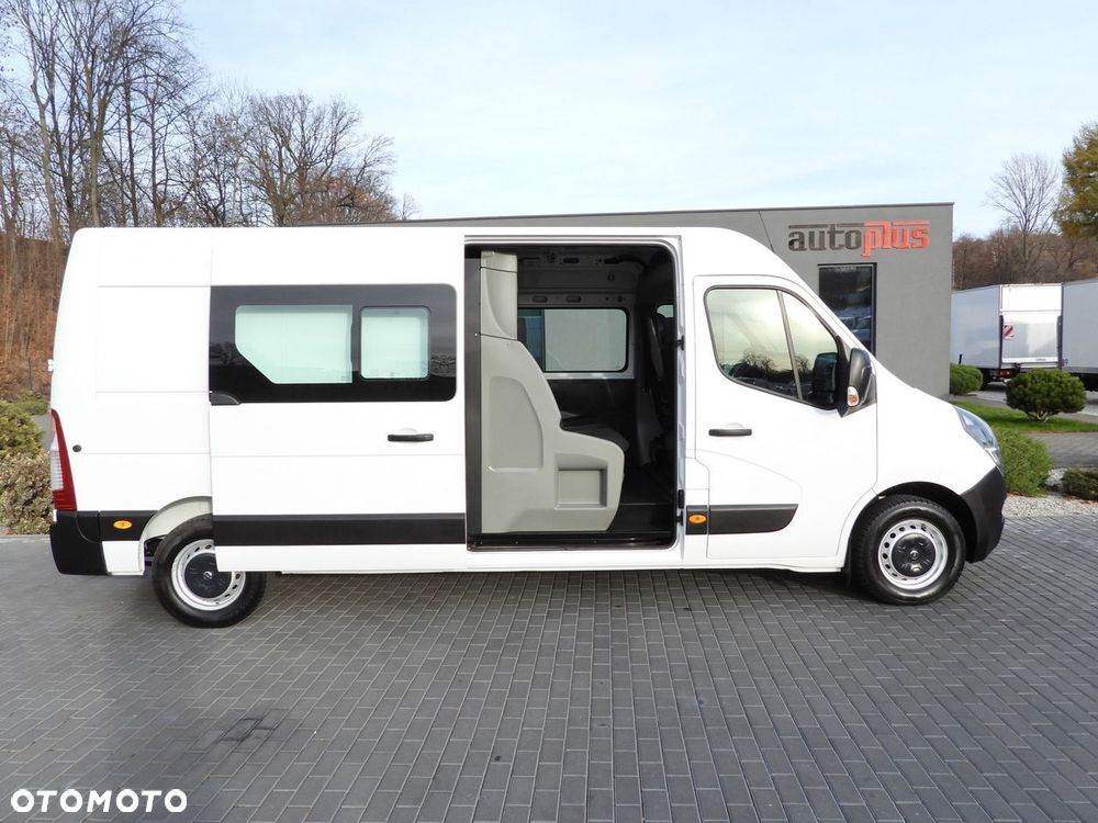 Opel MOVANO FURGON BRYGADÓWKA 7 MIEJSC LEDY  135KM - 9