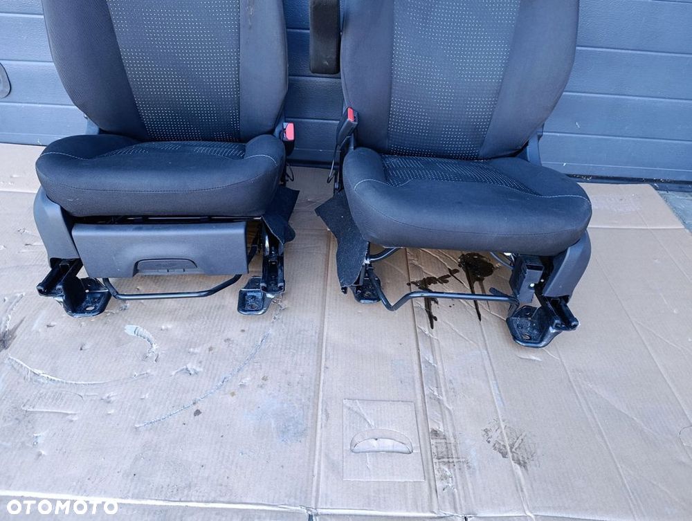 FORD TRANSIT COURIER FOTELE SIEDZENIA FOTEL LEWY PRAWY KOMPLET - 6