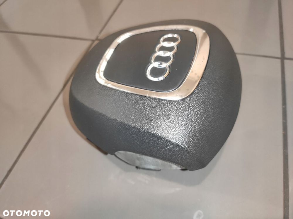 AUDI Q7 4L LIFT PODUSZKA POWIETRZNA AIRBAG KIEROWCY KIEROWNICY ORYG ŁADNA - 5