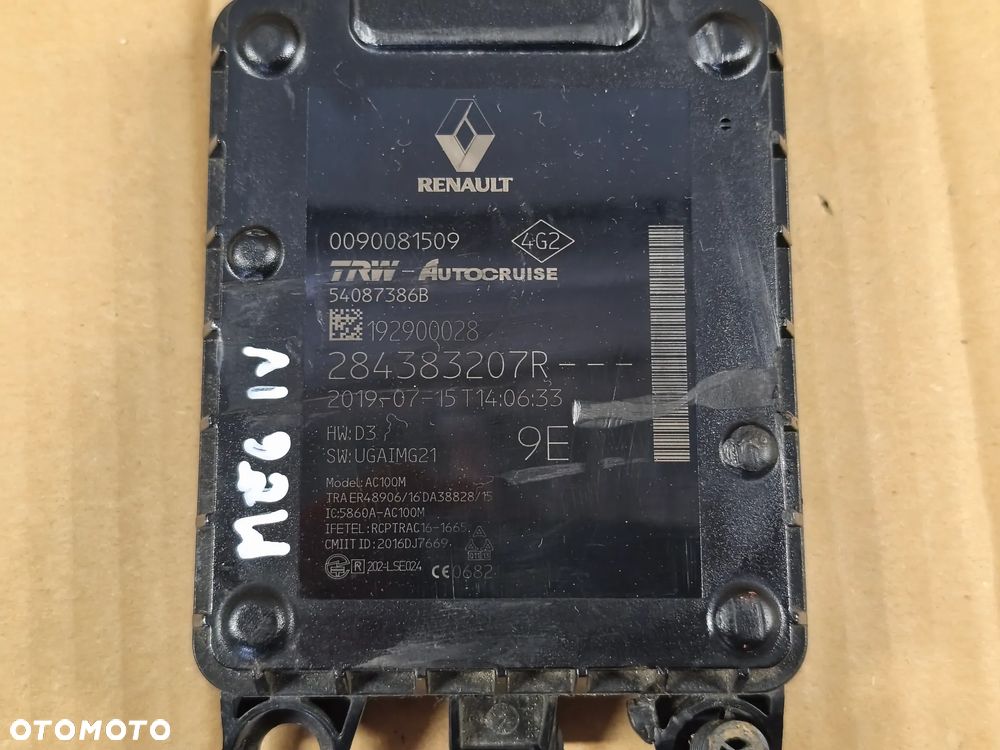 RADAR SENSOR DISTRONIC MOCOWANIE RENAULT MEGANE IV 284383207R - 2