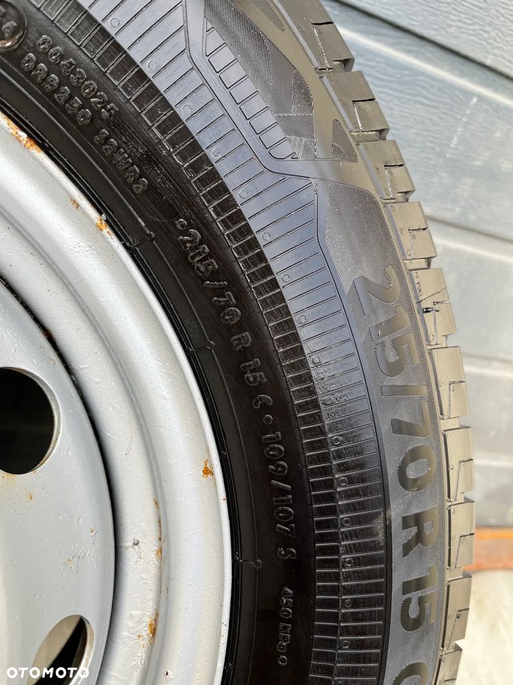 koło R15 5x118 6Jx15H2 ET 68  opona 215 70/15 c continental vancontact eco felga FIAT DUCATO BOXER JUMPER - 2