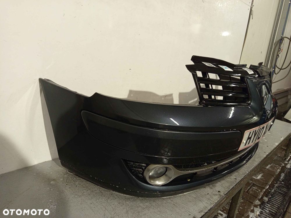 + ZDERZAK PRZÓD PRZEDNI DO RENAULT ESPACE 4 IV LIFT FL TEB66 SZARY GRAFITOWY HALOGENY - 3