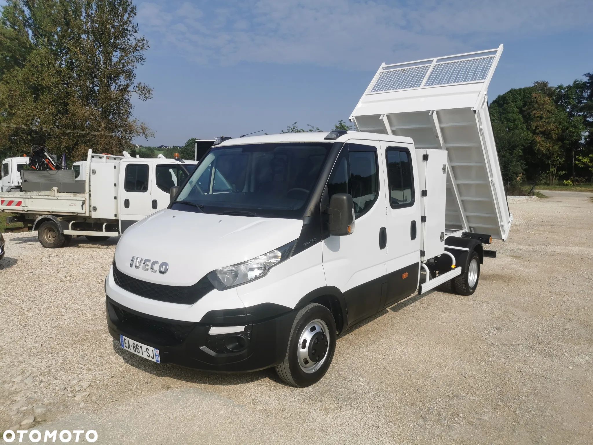 Iveco Daily 35C13 Brygadówka Klima 35-130 wywrotka kiper doka Dubel - 1