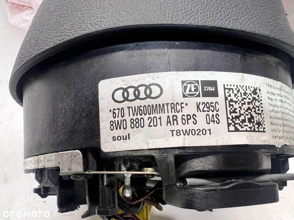 PODUSZKA POWIETRZNA KIEROWCY AUDI A4 B9 8W0880201AR 6PS USZKODZONA 1/25 - 4