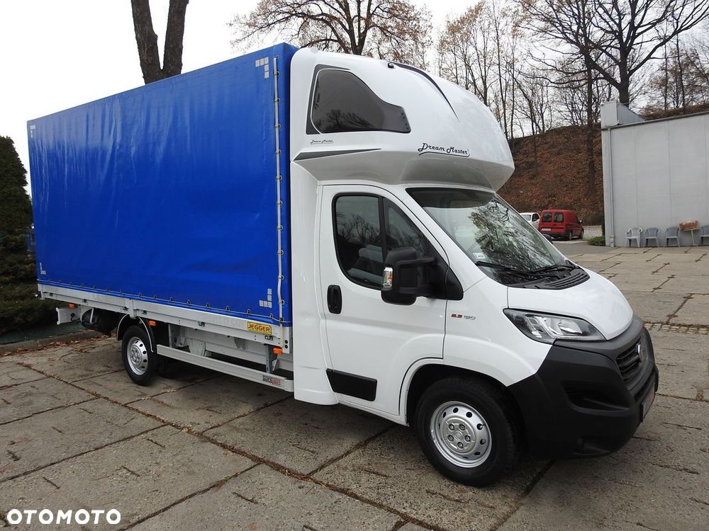 Fiat DUCATO PLANDEKA 10 PALET WEBASTO KLIMATYZACJA TEMPOMAT NAWIGACJA  180KM - 5