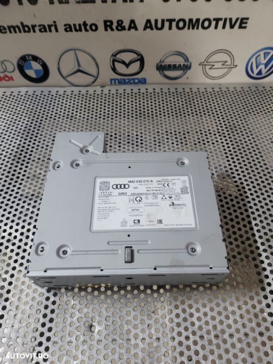 Unitate Multimedia Control MMI M2 MIB Audi S6 S7 A6 A7 Allroad 4K C8 Q7 Q8 Dupa 2018 Cod 4M203507A - 2