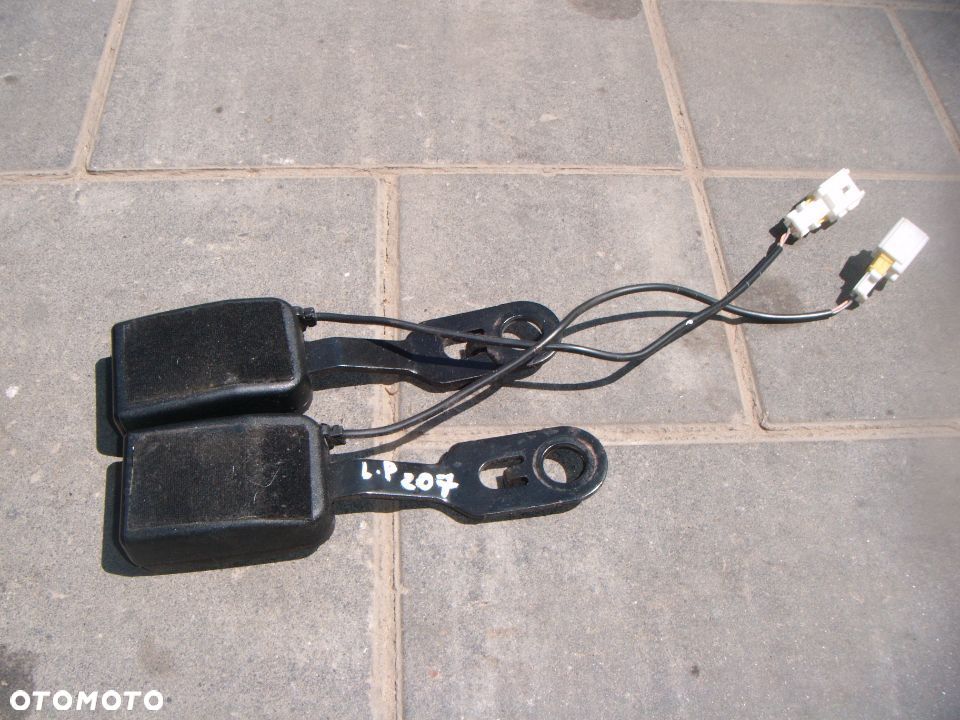 peugeot 207 06r zapięcie pasa prawy  przód - 1