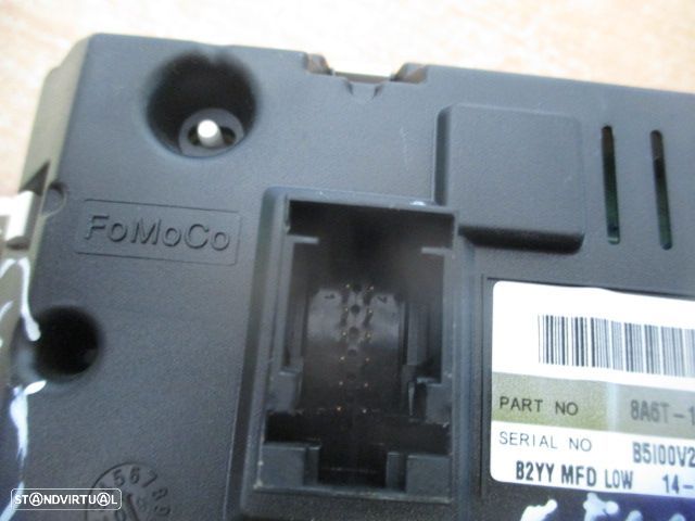 Display Relogio 8A6T18B955AH FORD FIESTA 2009 - 4