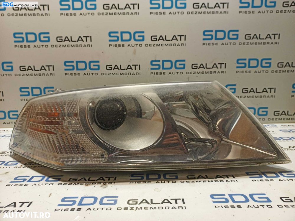 Far Dreapta Xenon cu Lupa Skoda Octavia 2 2004 - 2008 [L1002] - 3