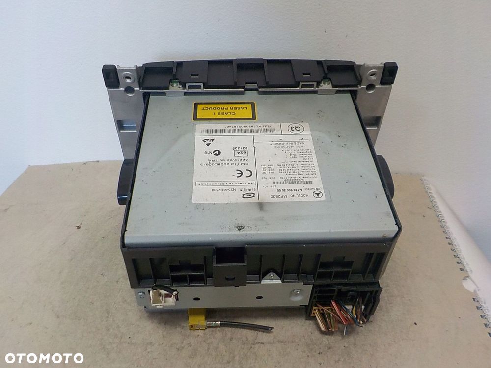 MERCEDES KLASA A W169 RADIO FABRYCZNE A1699002000 - 3