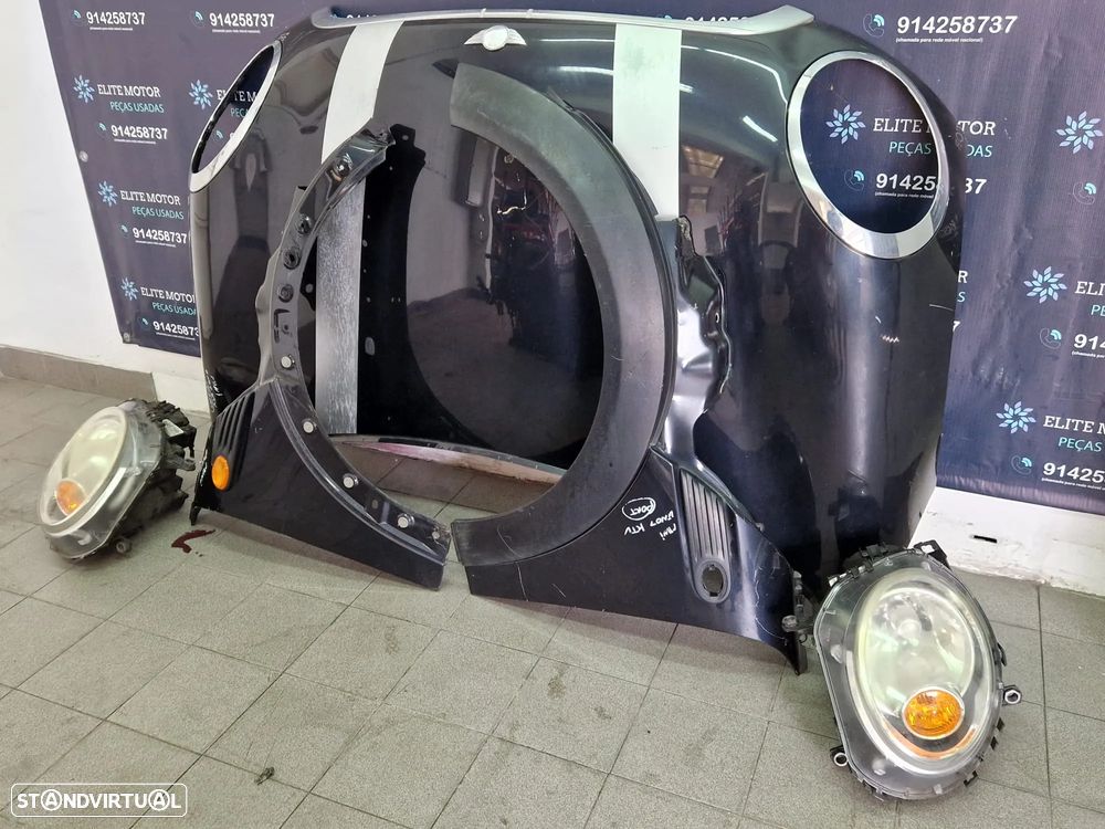 Frente completa usada MINI ONE R56 1.4i capot parachoques oticas radiador R55 R57 GASOLINA - 9