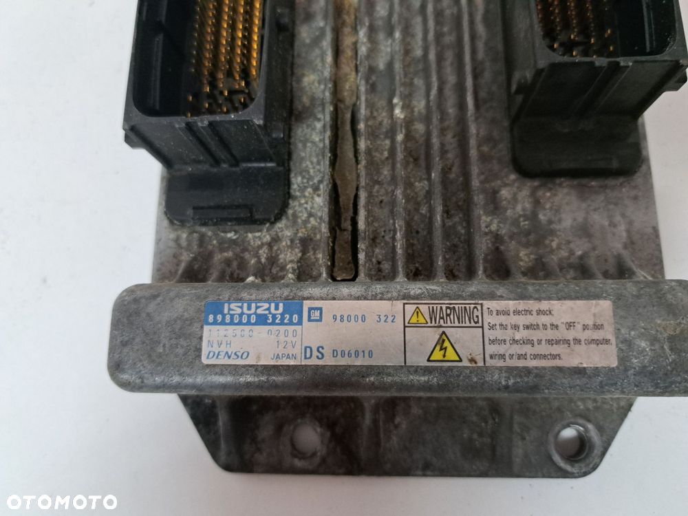OPEL STEROWNIK KOMPUTER SILNIKA 98000322 - 4
