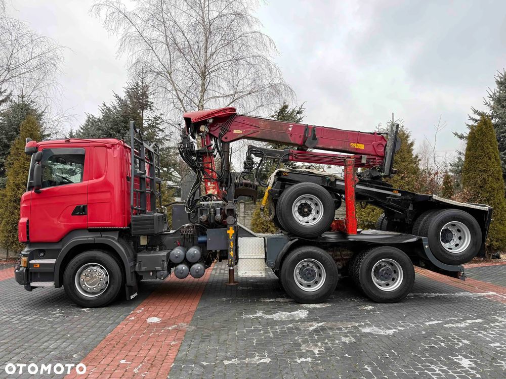 Scania R420=6X4=HDS=DO-DREWNA-DRZEWA=ZESTAW - 3