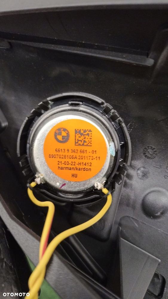 BMW F44 TRÓJKĄT GŁOŚNIK DRZWI PRAWY LEWY HARMAN KARDON 7488655 9362561 - 2
