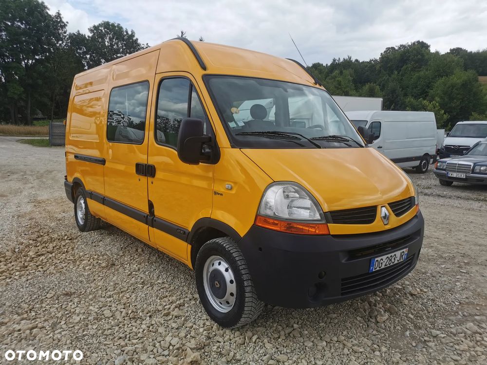Renault Master L2H2 doka 7-osobowy Dubel 120dCi Brygadówka