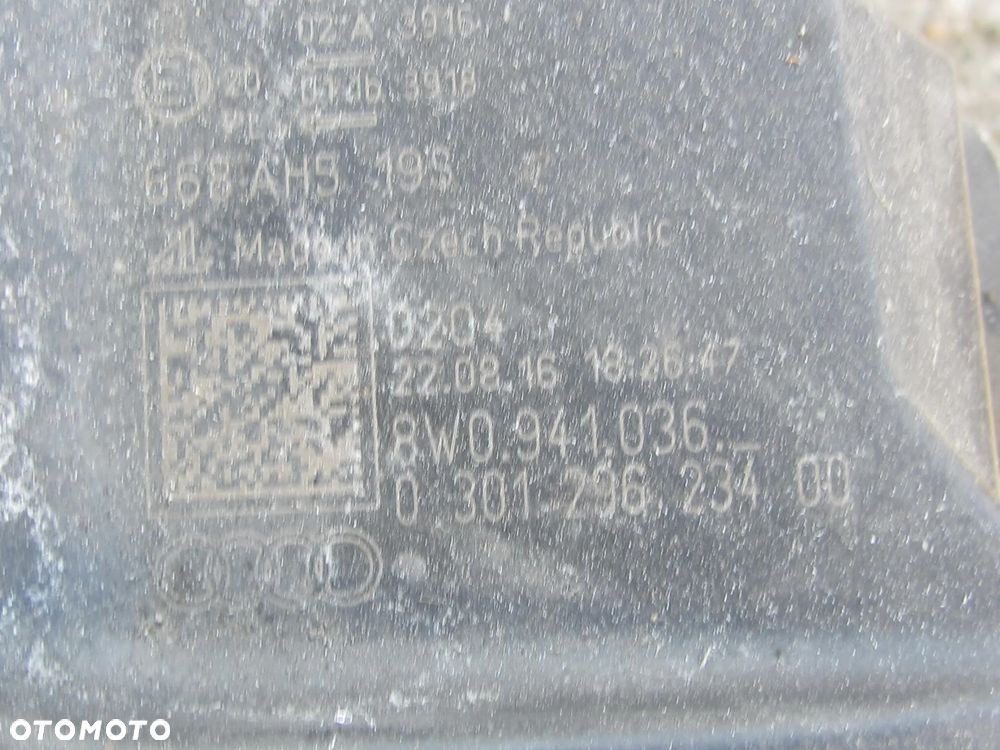 AUDI A4 B9 lampa prawa Full led Matrix  8W0941035 8W0941036 - 2