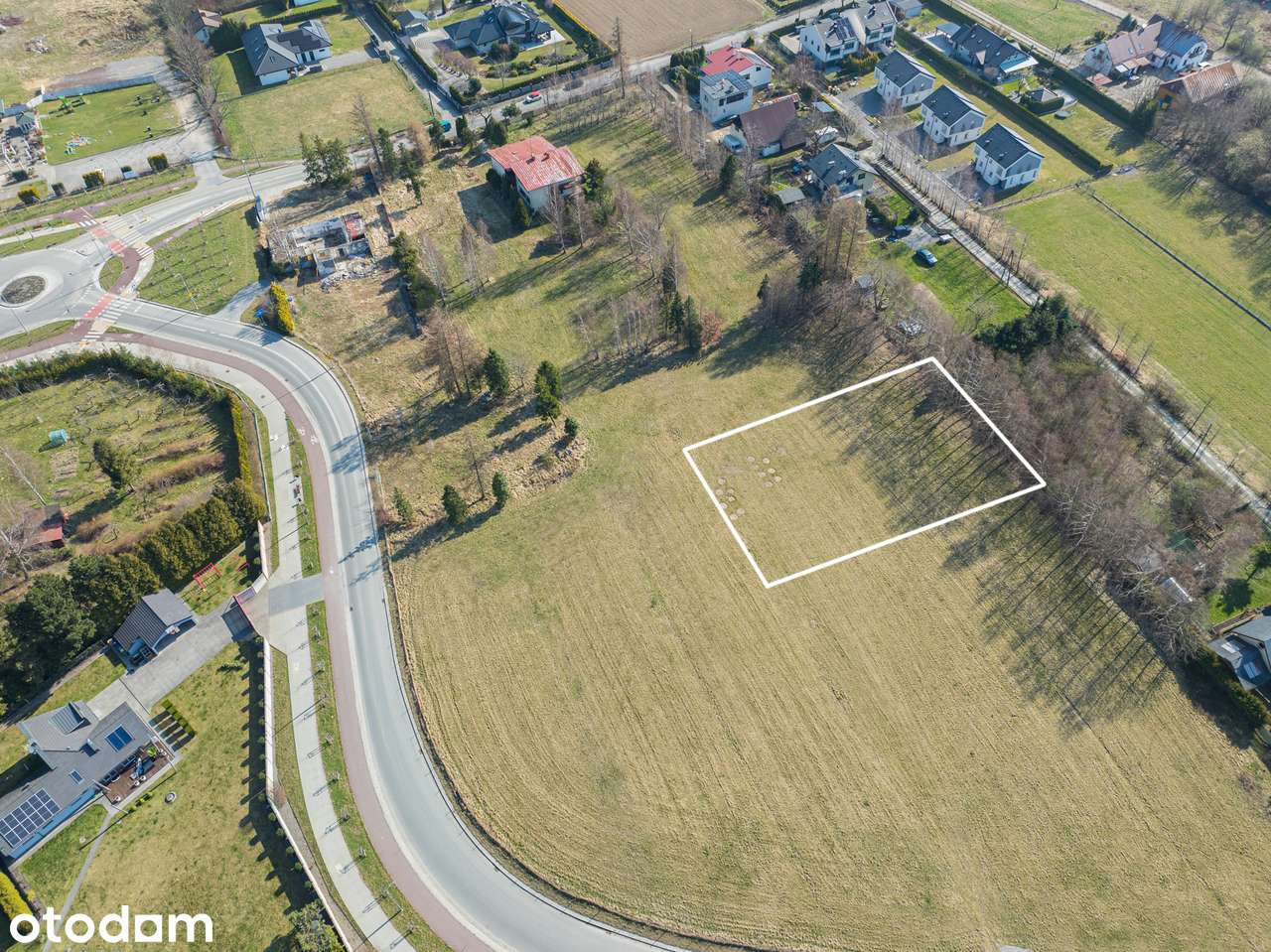Wyjątkowa działka w kameralnej części Bielska-Białej | Widok na góry - Pełny obrazek: 5/11