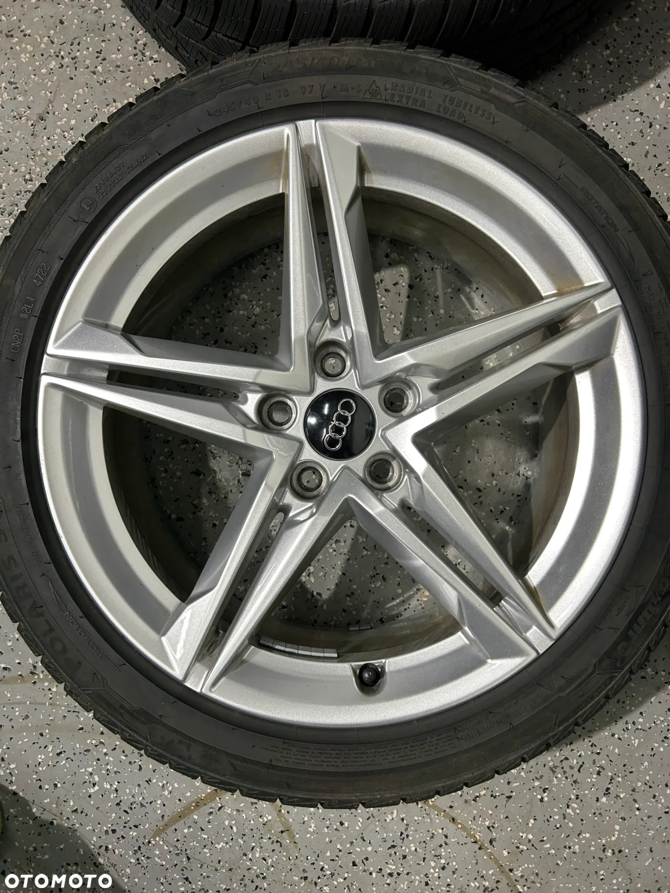 Oryginalne KOŁA FELGI 18 AUDI A4 B9 B8 A5 F5 8T Barum 245/40R18 2022r 7,5mm jak NOWE - 8