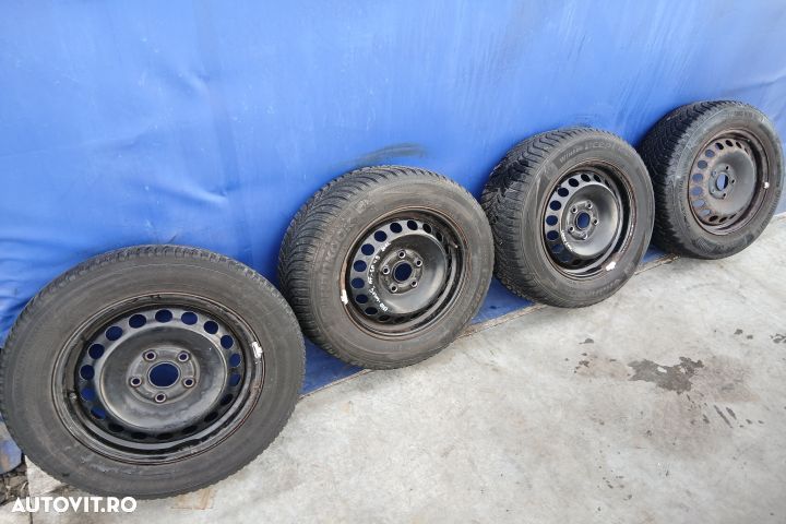 Jante tabla cu anvelope 15 - set 195/65 R15 6JX15H2 ET47 KBA43929 195 - 3