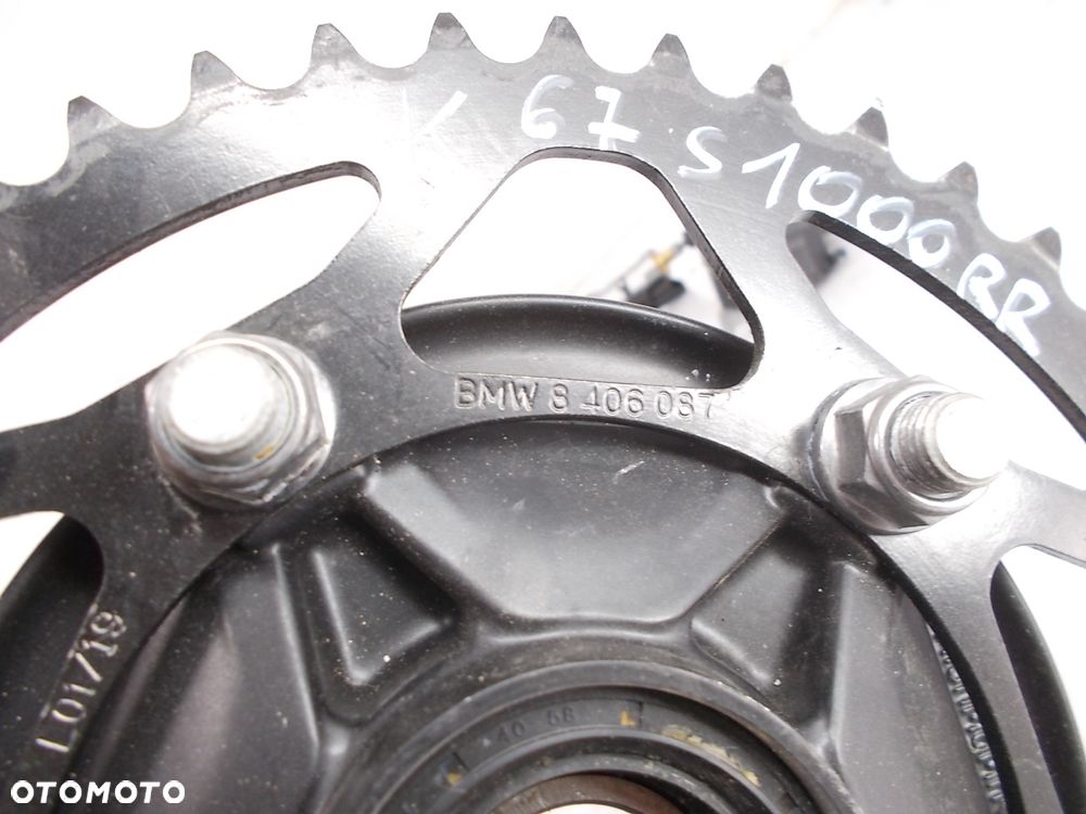 Półka górna SET BMW M 1000RR QUICKSHIFTER stopka podnóżek - 4