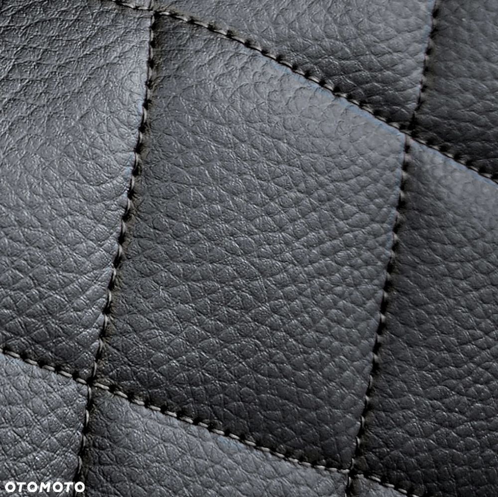 Koszulki pokrowce samochodowe na przednie fotele uniwersalne skórzane pikowane - 7