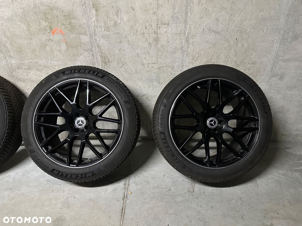 22 calowe felgi Mercedes Benz z oponami Michelin Pilot Alpin 5 - 10