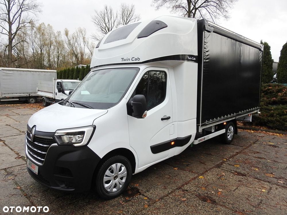 Renault MASTER PLANDEKA 8 PALET TEMPOMAT KLIMATYZACJA LEDY  165KM - 7