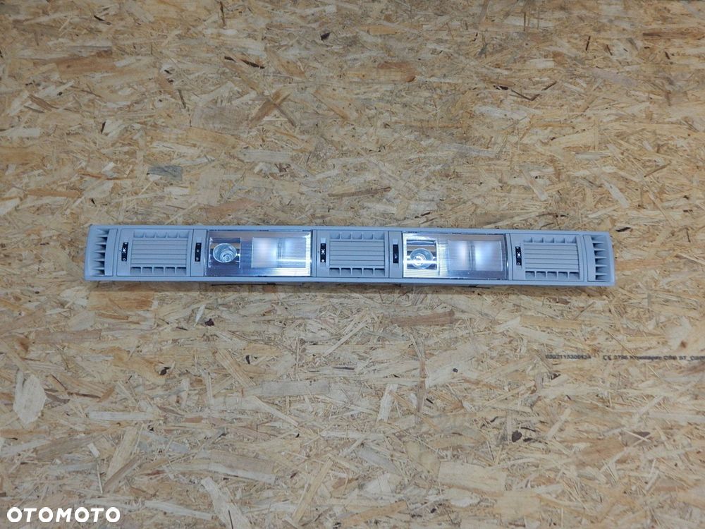 vw t5 kratka nawiewu lampka podsufitki listwa mocowanie tył komplet lift - 1