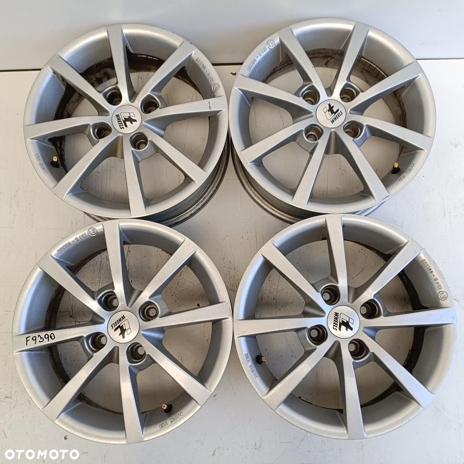 Alufelgi 4x108 15 Peugeot 208 Citroen C3 Opel Corsa F 4szt (F9390) - 1