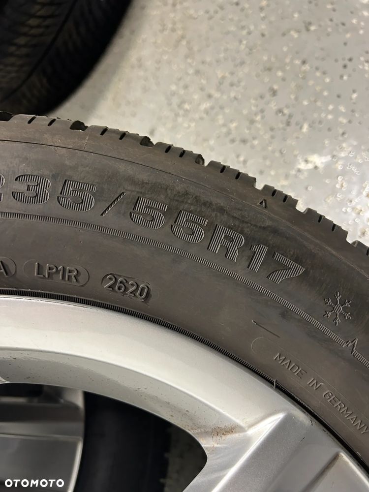 Oryginalne koła zimowe FELGI 17 VW T6 T6.1 T5 MULTIVAN 5x120 Dunlop 235/55R17 jak NOWE - 16