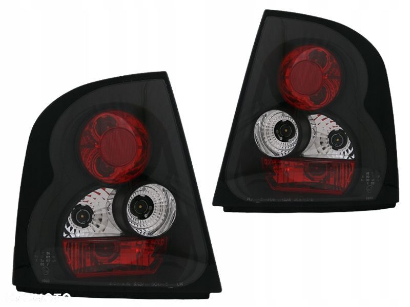 Lampy tyl Tuning Black Skoda Octavia I 1 1u 96-00 - 1
